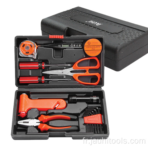 Boîte à outils à outils de maison de 18 pièces